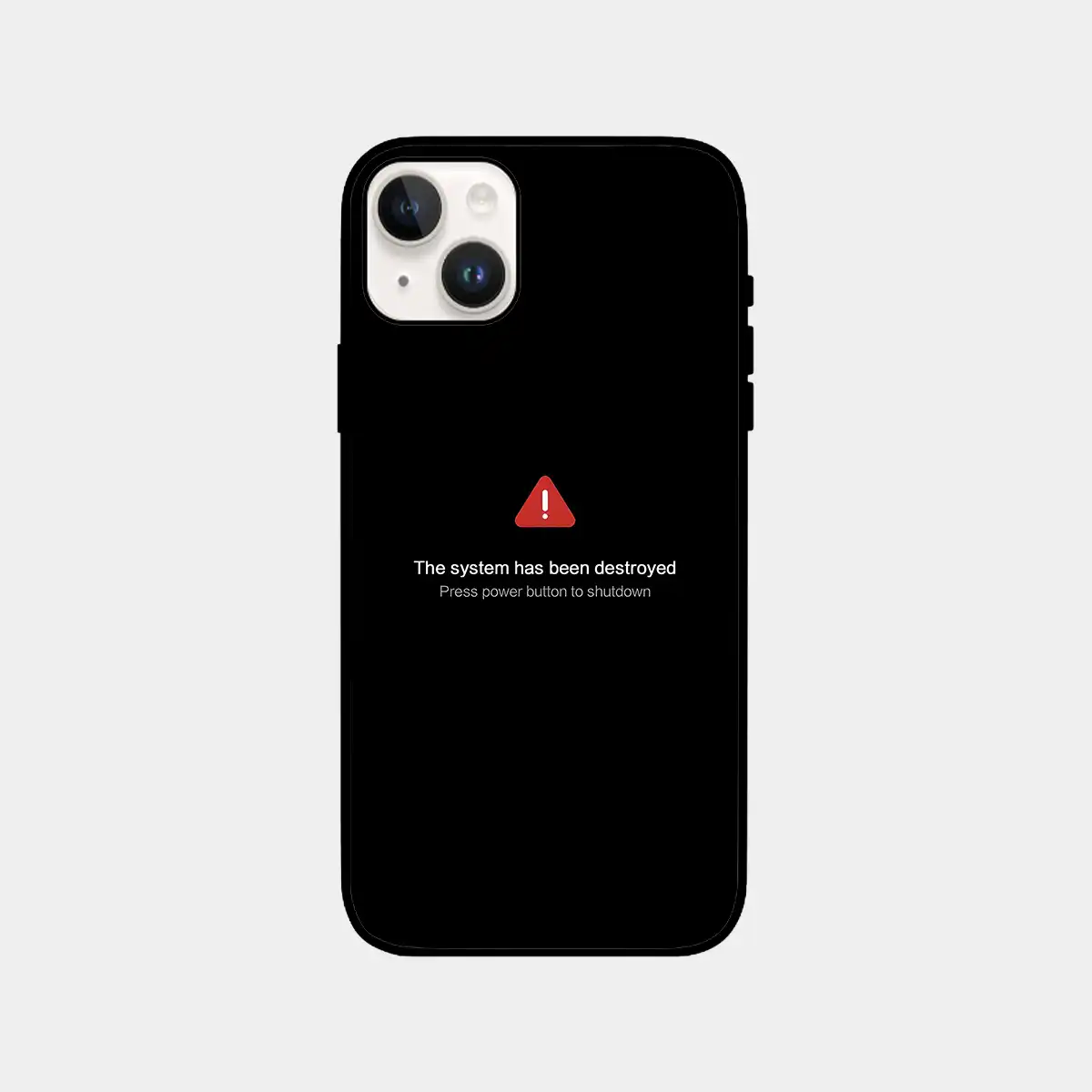 The System has been destroyed Phone Cover