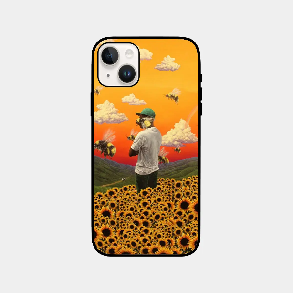 Aesthetic Sunflower Boy Phone Cover